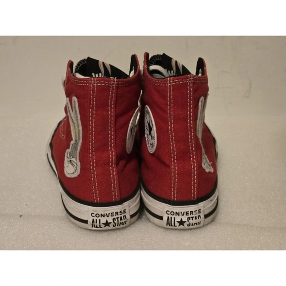 CONVERSE All Star Chuck Taylor‎ Red Bugs Bunny Looney Tunes High Top Kids Size 2